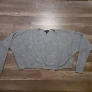 COPY - Charlotte Russe gray crop sweater size xl